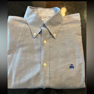 Brooks Brothers Mens Blue Button Down